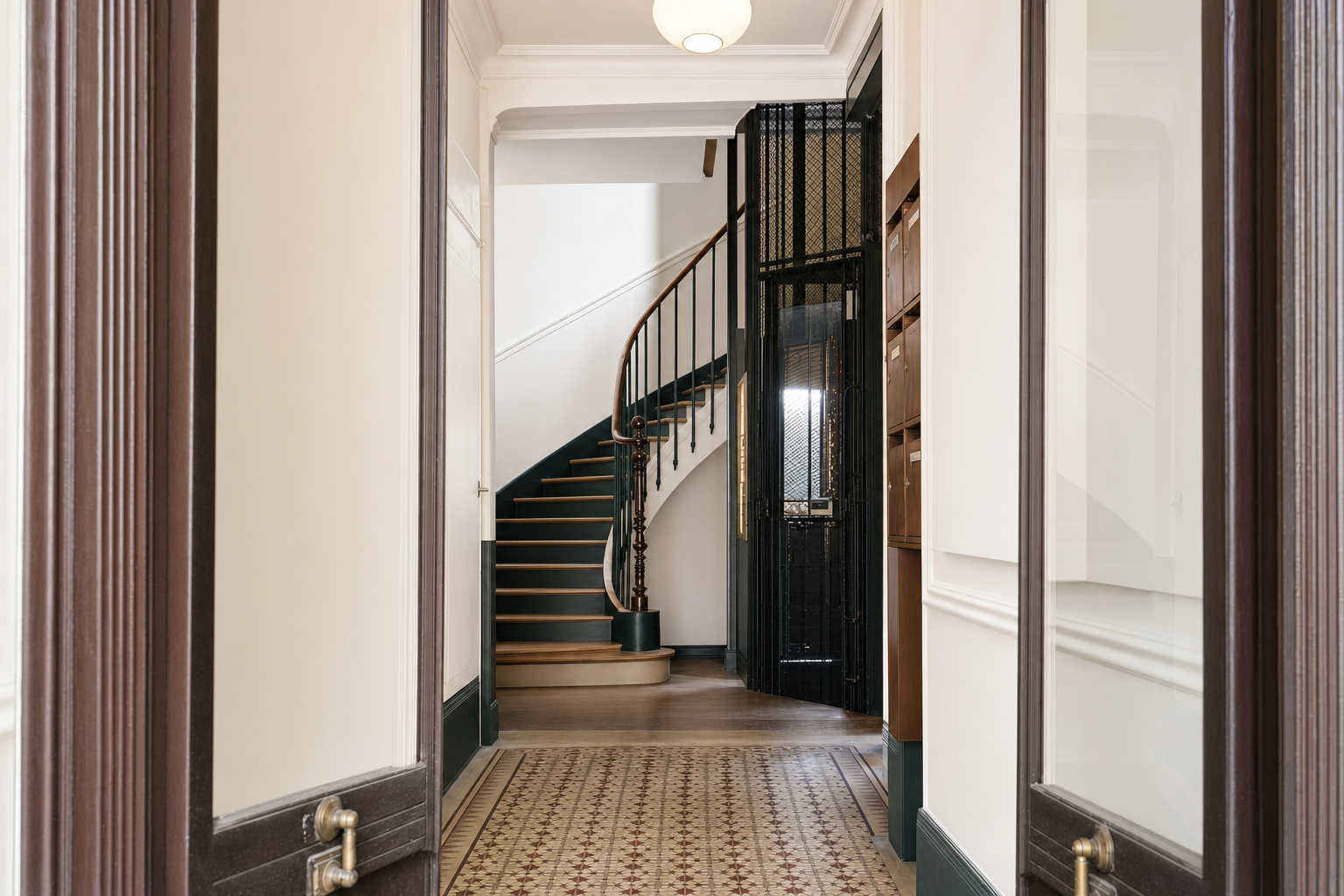 Hall après rénovation